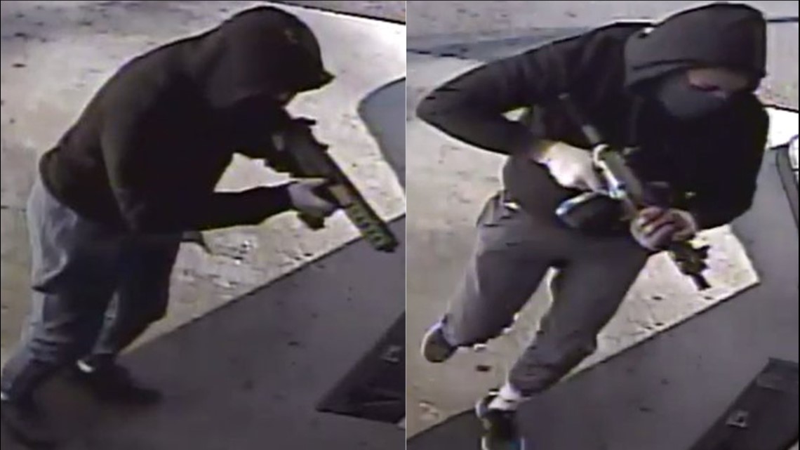 Police: 2 men wanted for armed robbery or ATM