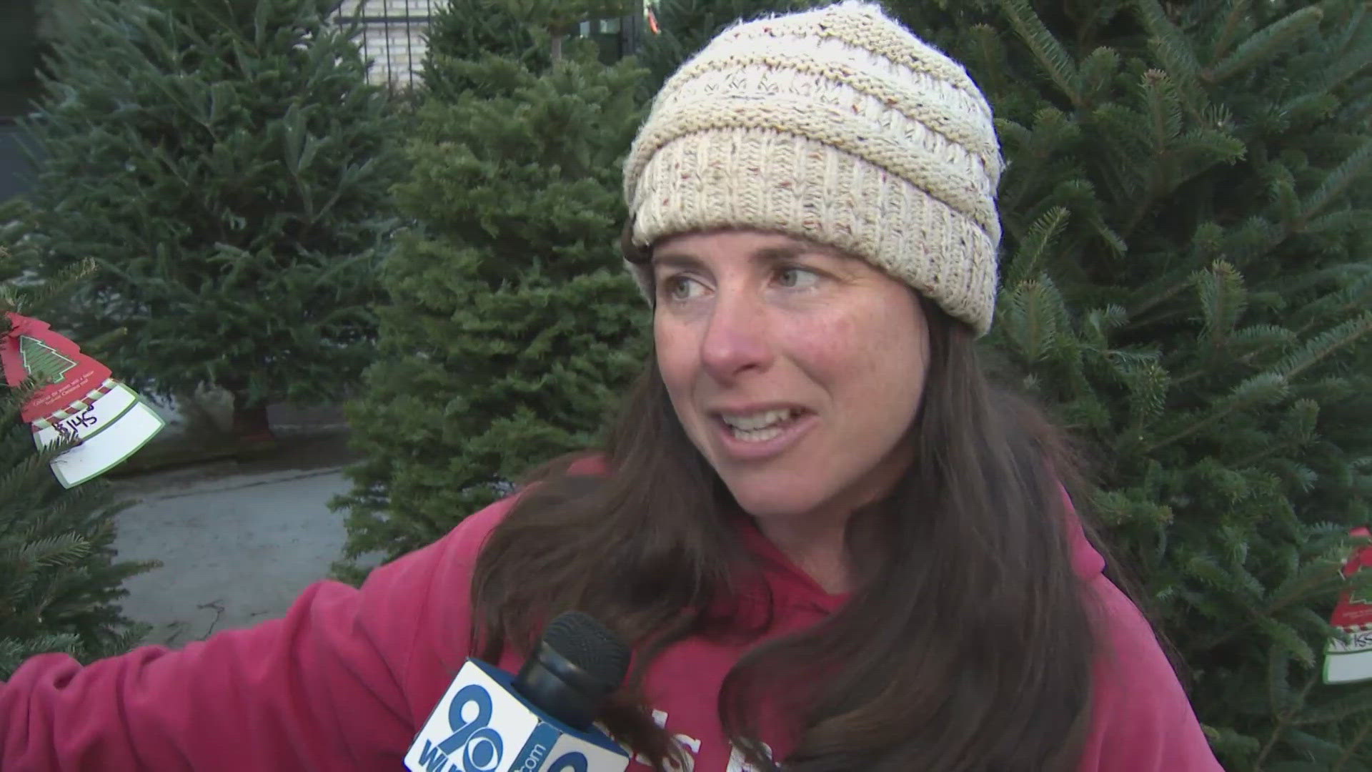 Our Meteorologist Makayla Lucero spent the day there learning how to stay environmentally conscious when picking out your tree. 