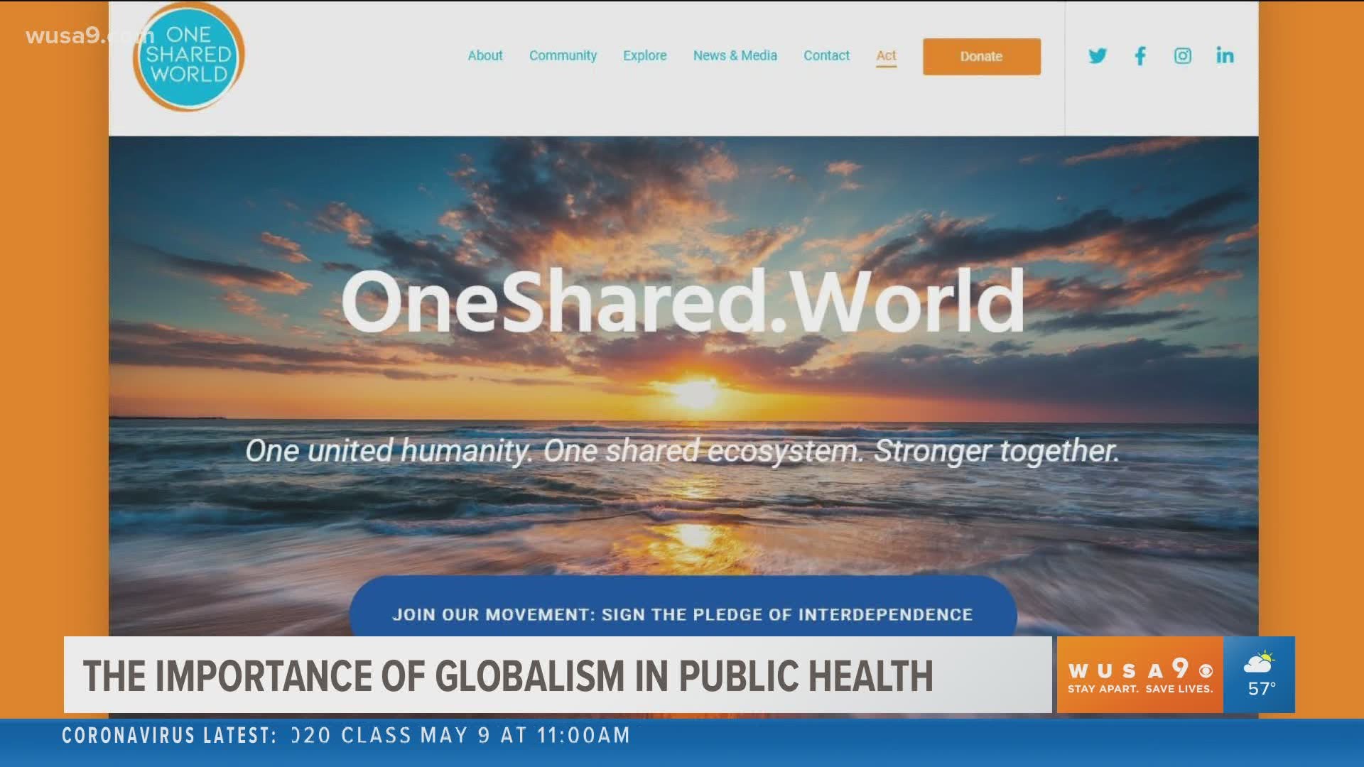 World Health Organization Advisor and author, Jamie Metzl, shares how you can get involved on a global scale to better public health by joining One Shared World.