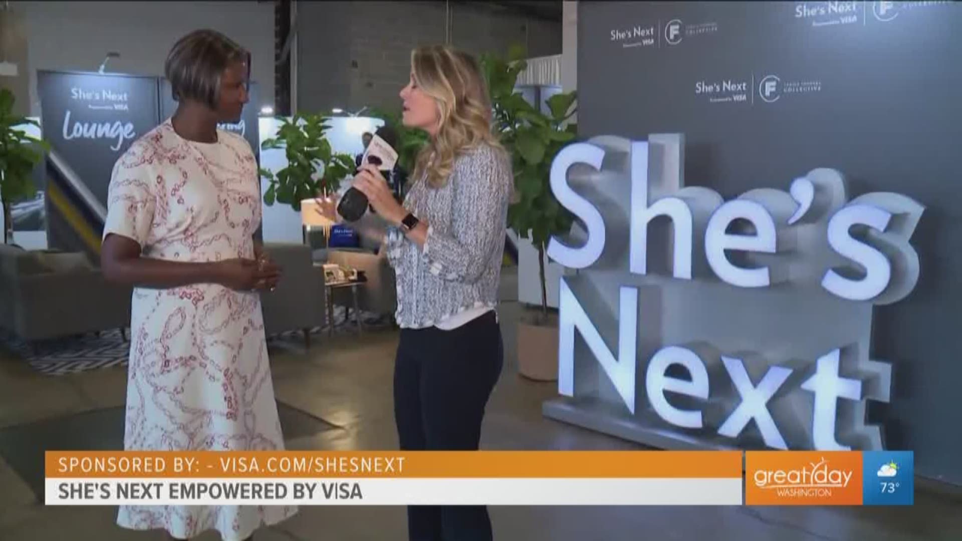For more information visit visa.com/shesnext.