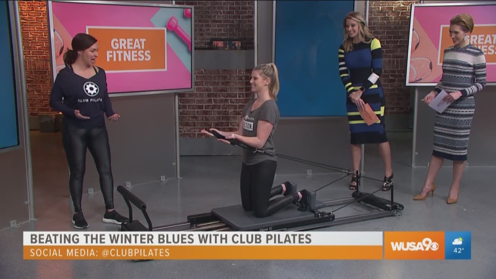 Sarah Mullen Hannett of Club Pilates explains how the pilates workout helps you decrease anxiety while you get in shape.