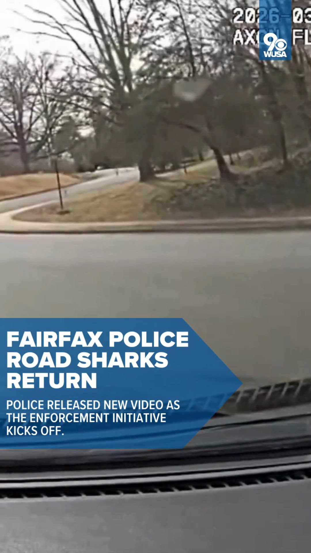 Fairfax Police video shows drivers running red lights, passing stopped ...