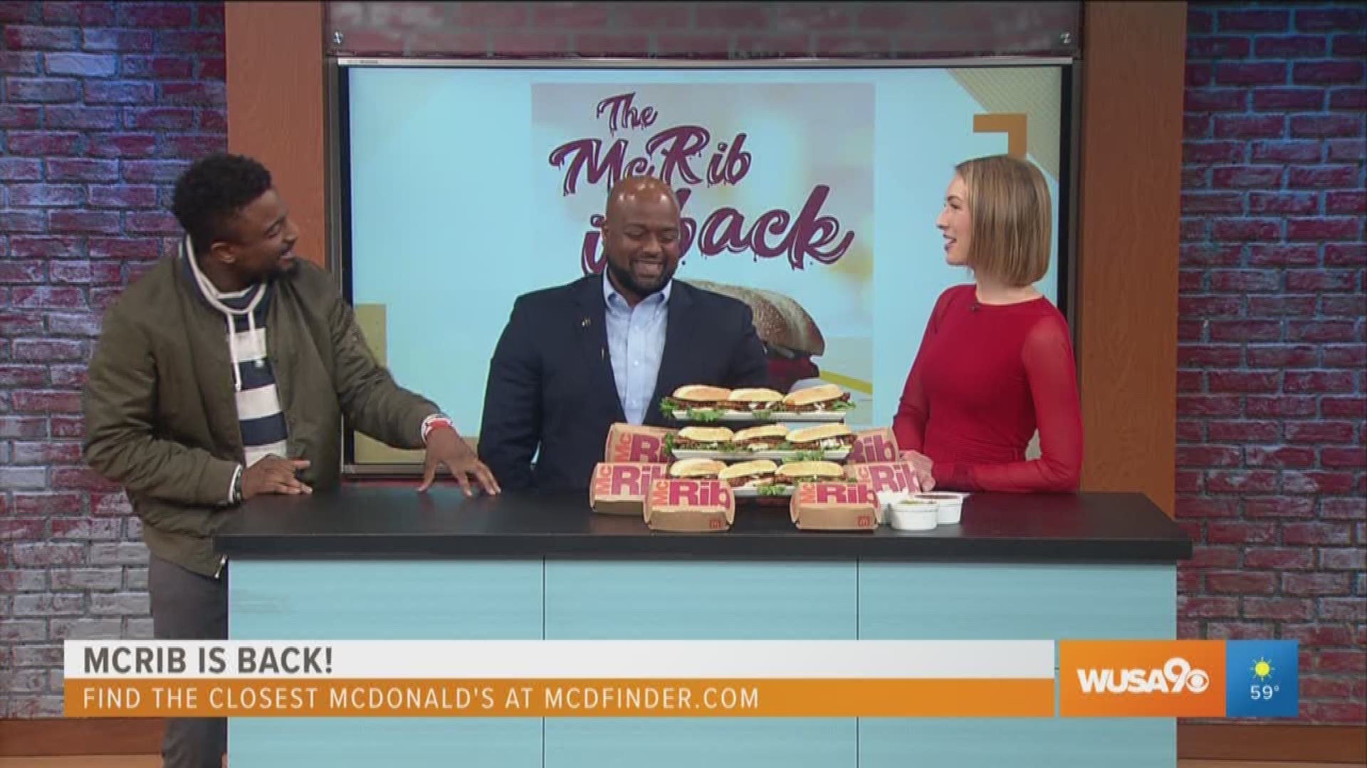 McDonald's Owner/Operator Mike Bland talked with Ellen and Tevin about community involvement and the return of the McRib. This segment is sponsored by McDonald's.