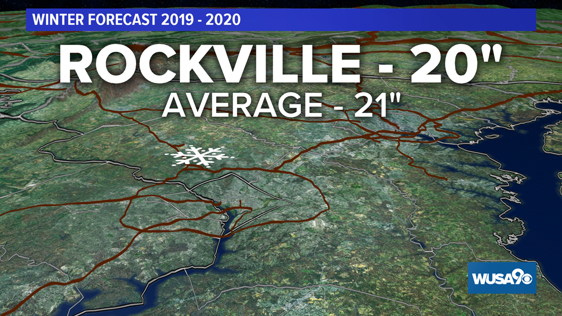DC Winter Weather Forecast Here's how much snow to expect