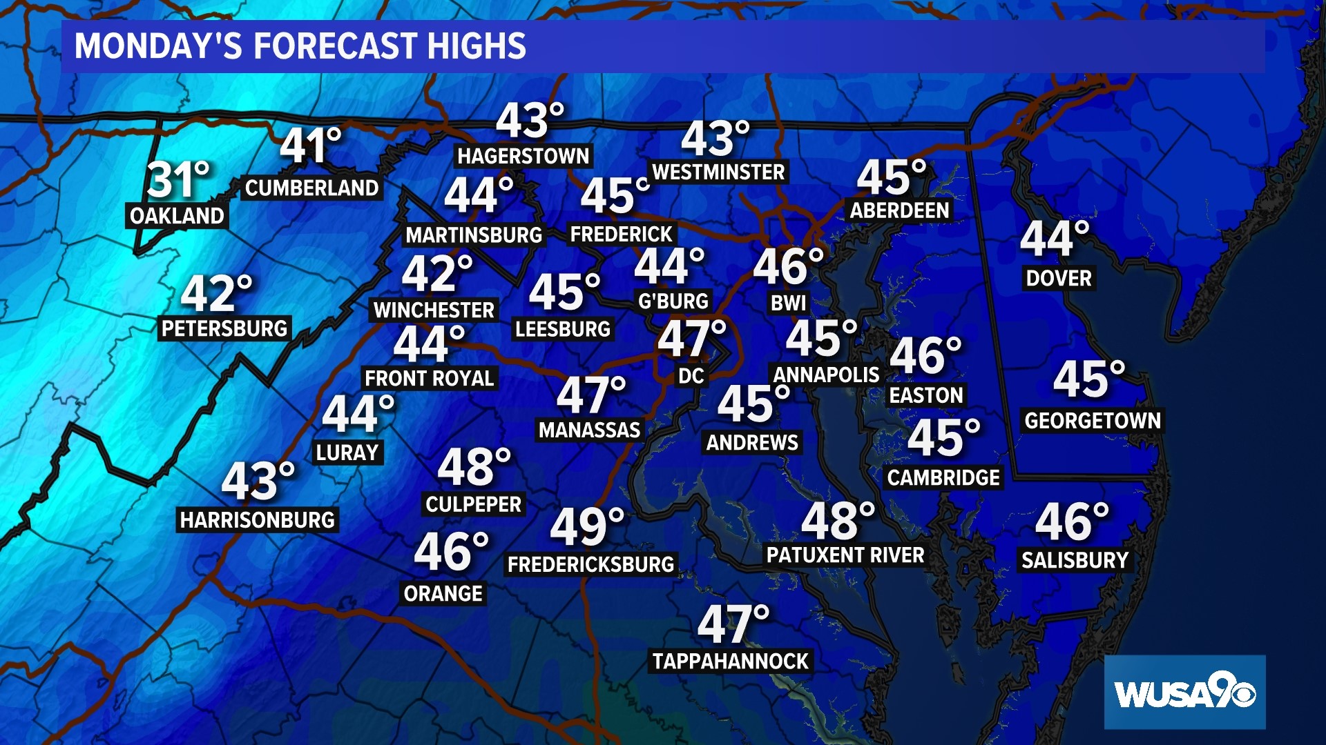Hypothermia warning in DC for cold temperatures | wusa9.com