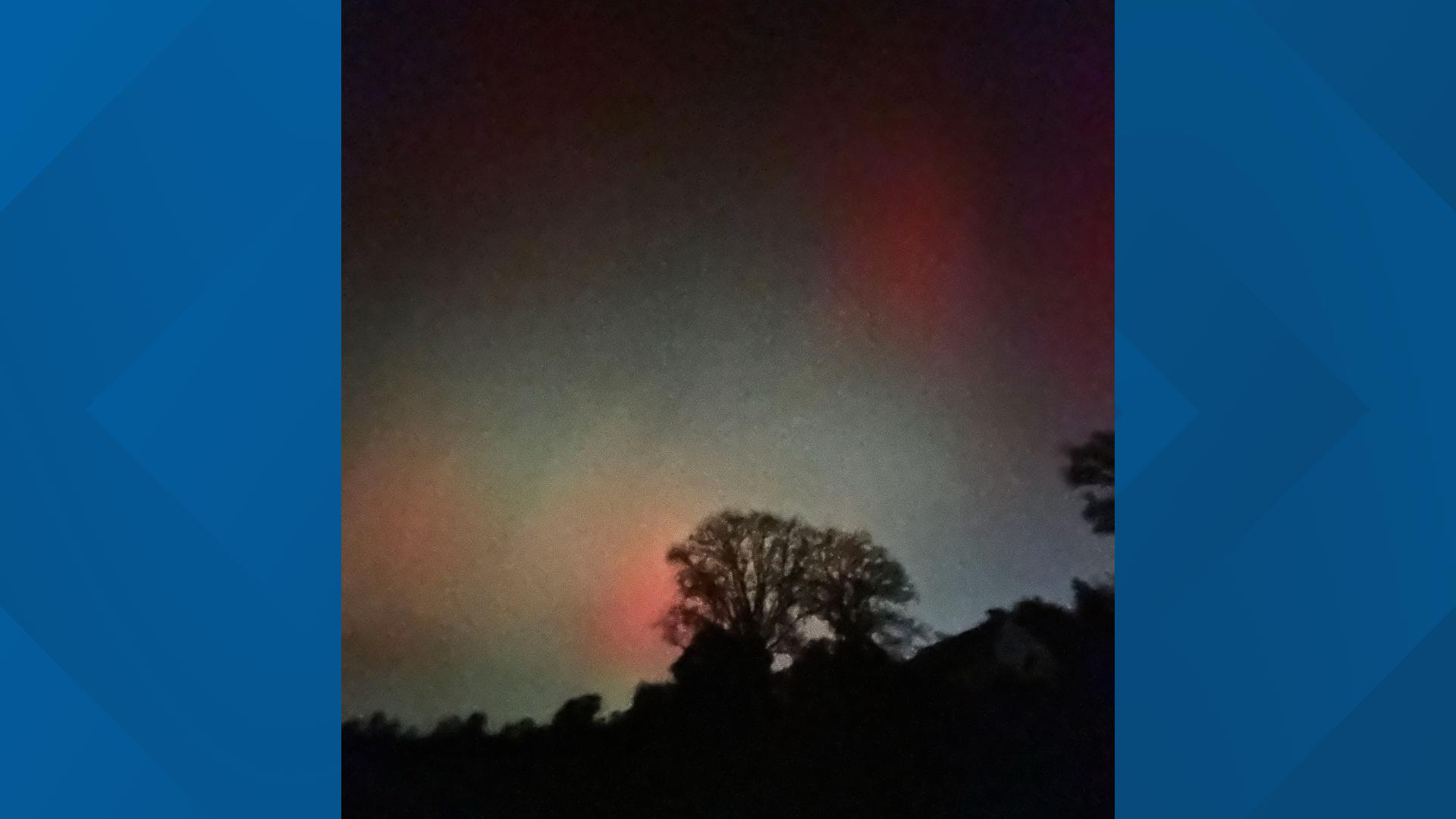 PHOTOS Northern lights captured on camera around the DMV