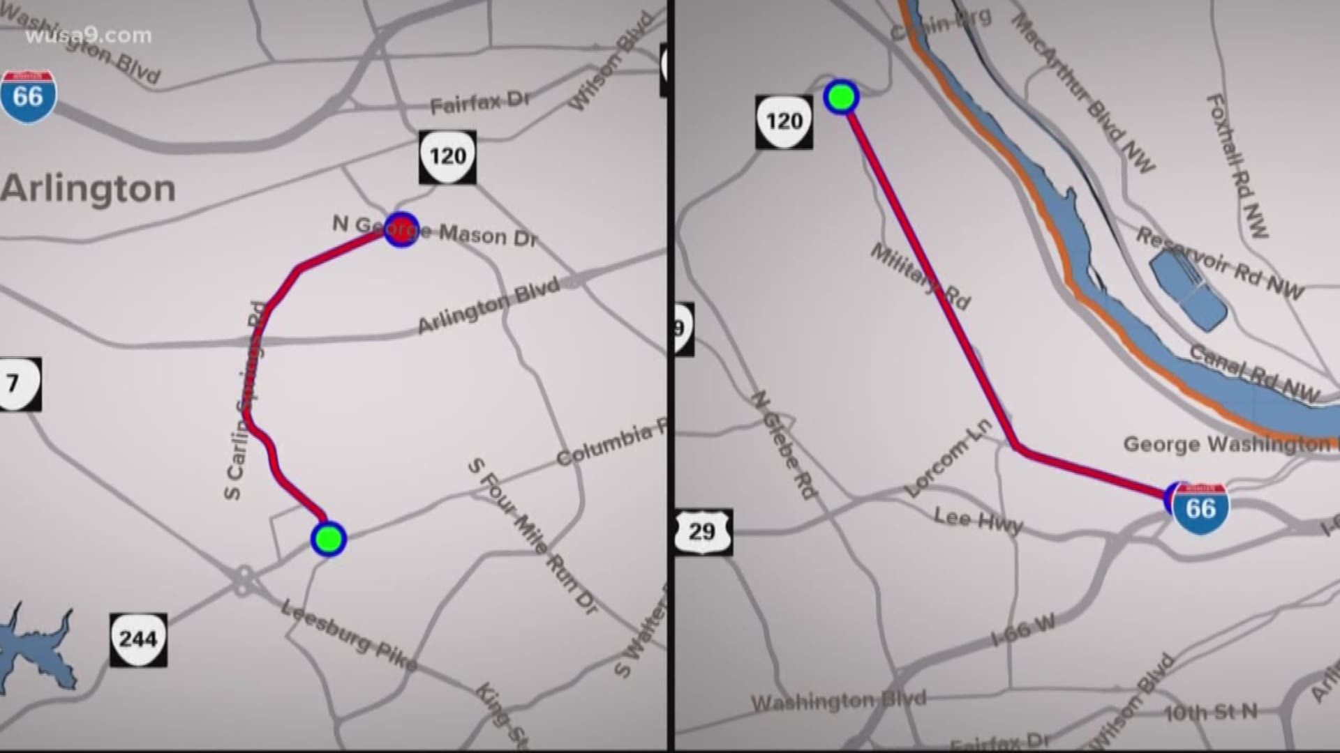 The Arlington County Board voted to add an additional $200 speeding fine for three residential streets. The areas were chosen based on complaints and data.