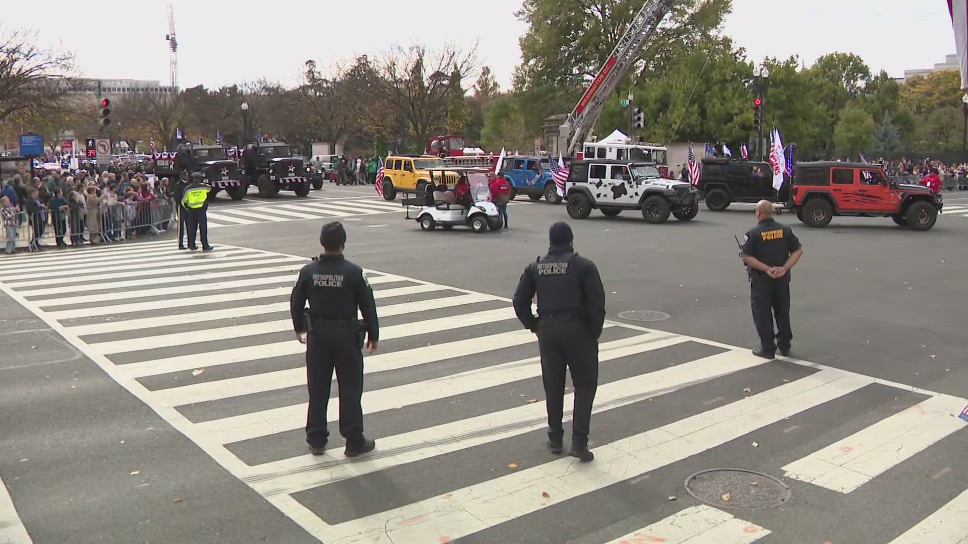 The 2nd annual Veteran's Day Parade returned to DC. The parade started at 7th and Constitution, and ended near the ellipse in front of the White House.