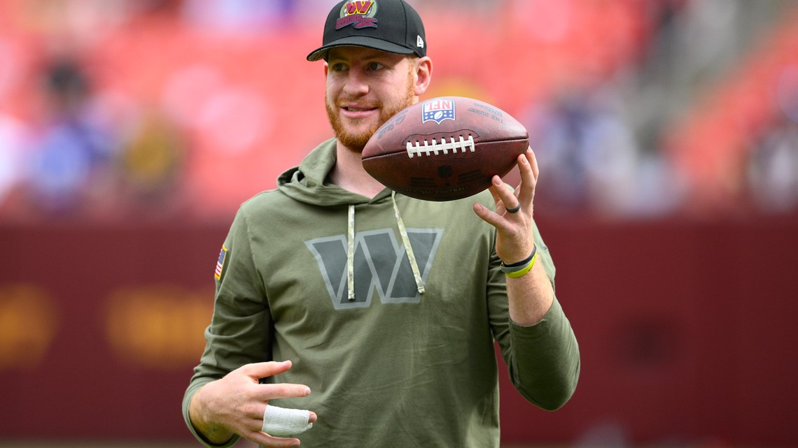 Commanders' Carson Wentz has surgery for broken finger, out for Packers  Sunday