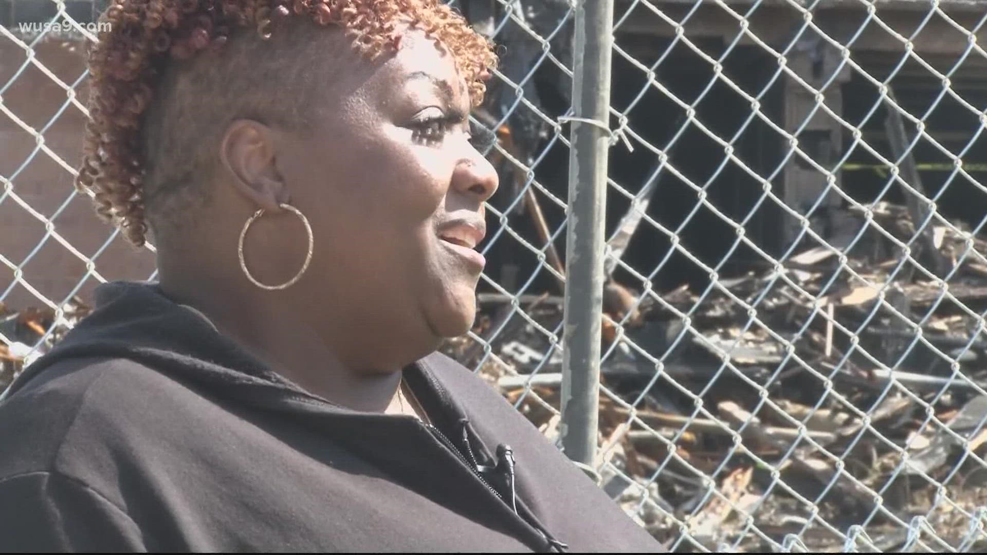 Vocalist Karen Linette is one of the dozens displaced from the explosion.