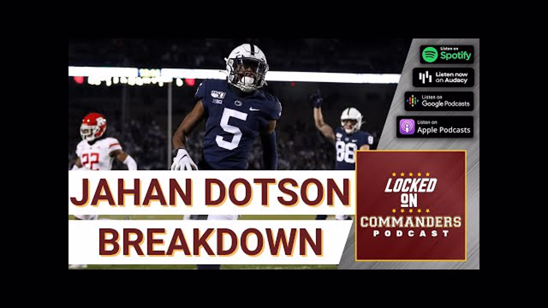NFL Draft: What are the Commanders getting in Jahan Dotson?