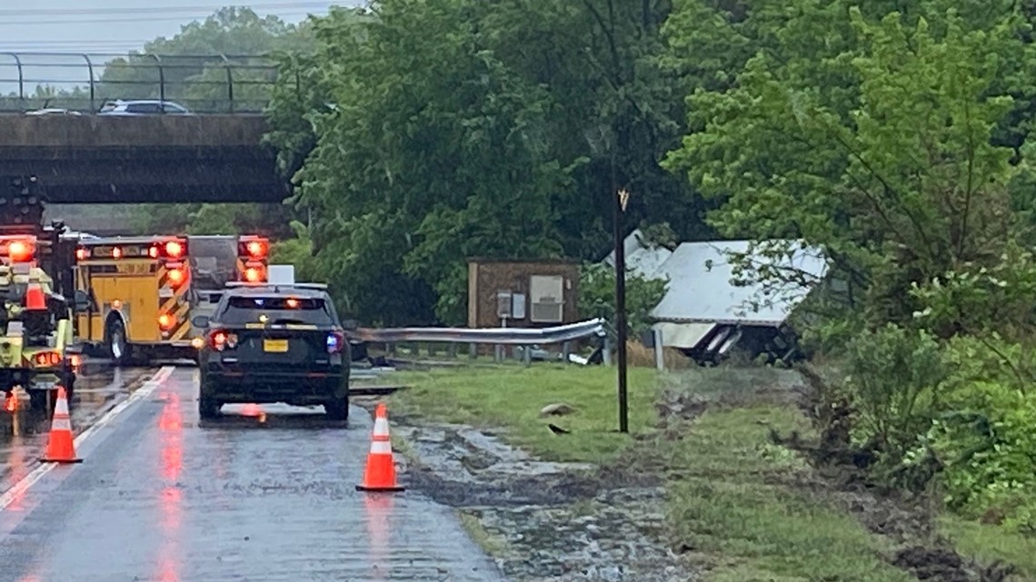 Traffic delayed on Route 50 in Prince County after crash