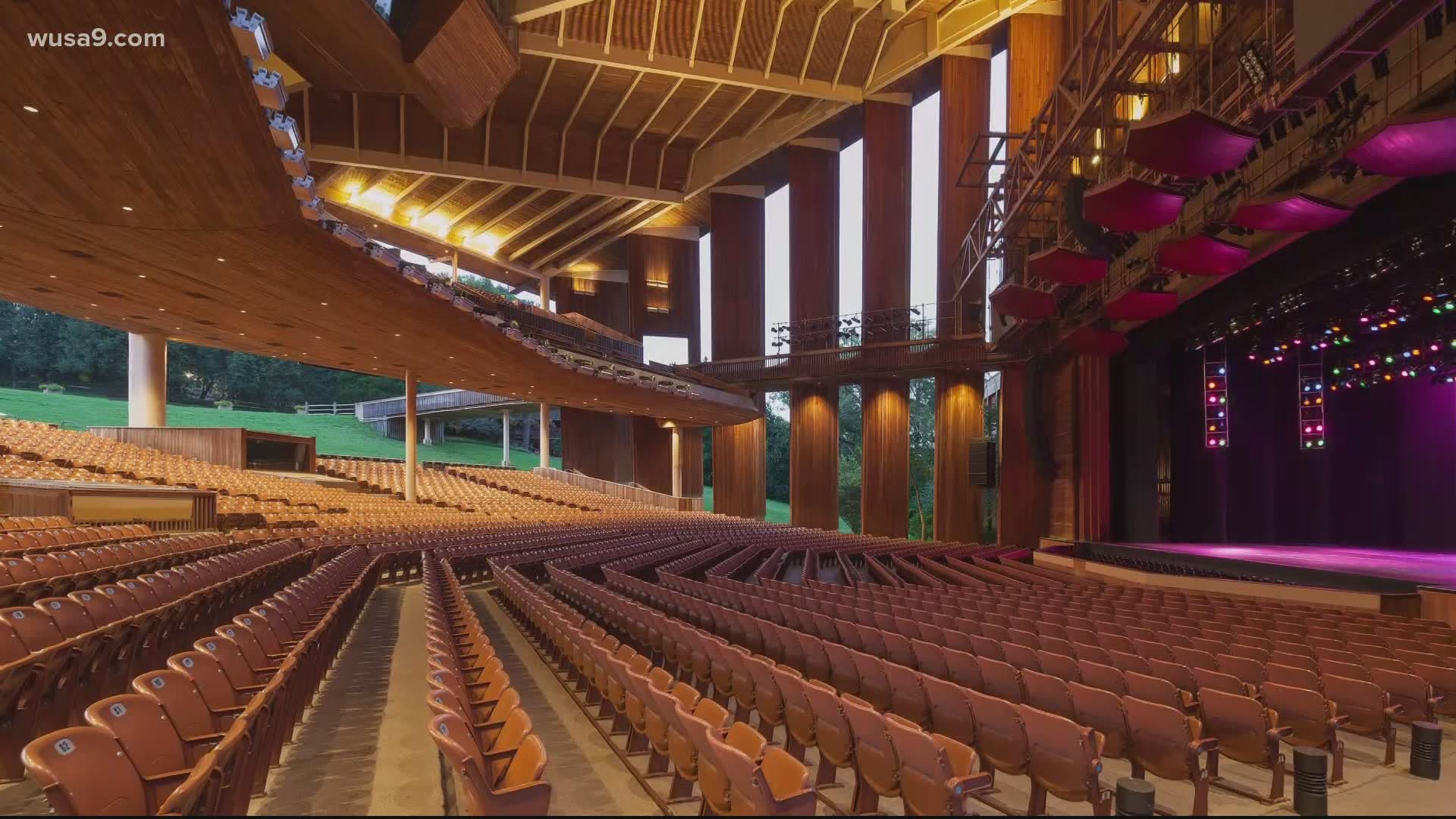 The performance venue's CEO said Virginia Gov. Northam plans to ease some capacity restrictions at outdoor sites has given Wolf Trap a lot of hope.