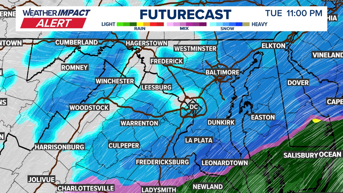 Winter storm warning for DC | How much snow is expected? | wusa9.com