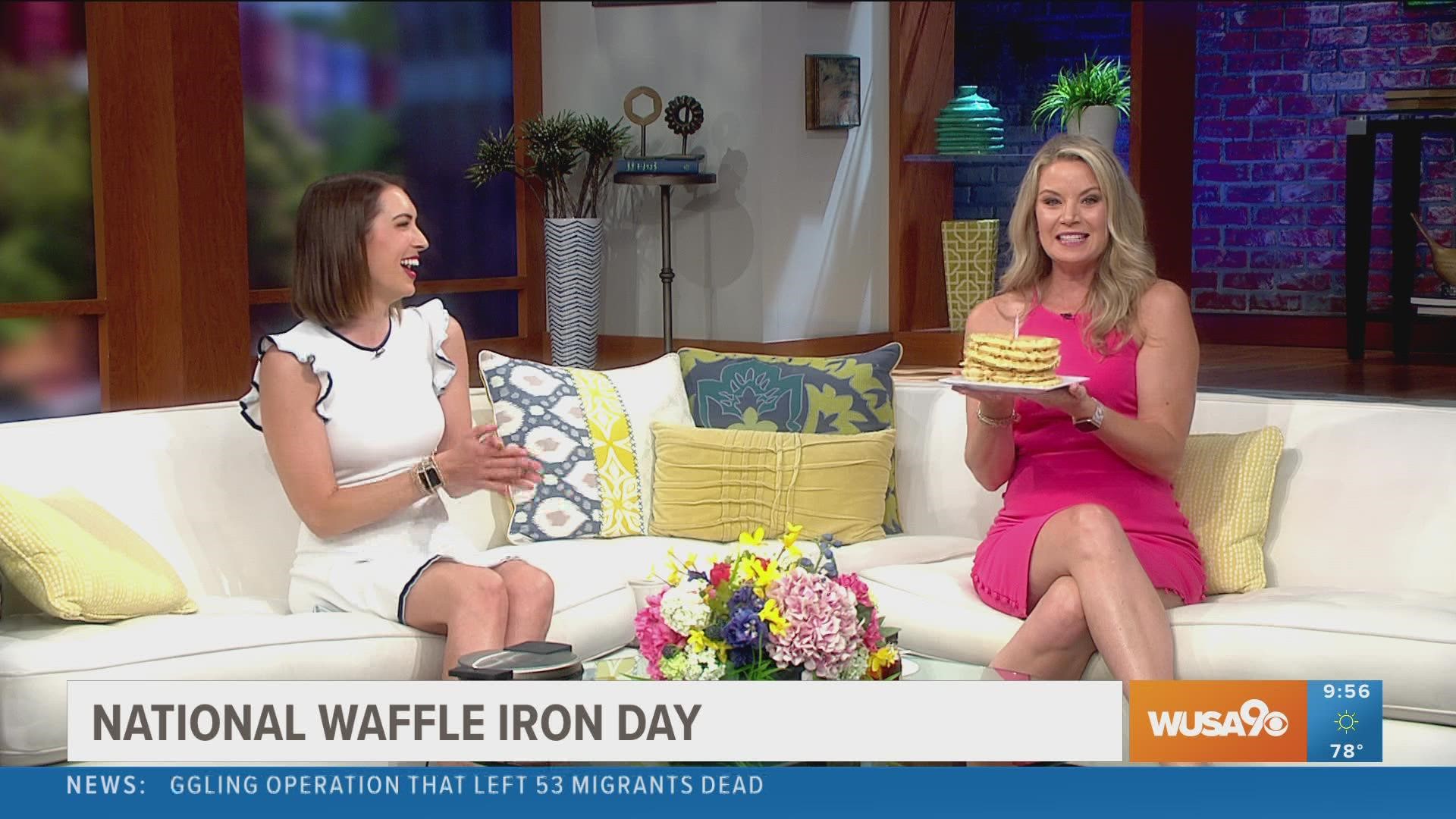 Ellen shares how she perfected making waffles during the pandemic in honor of National Waffle Day and we celebrate Kristen's birthday!