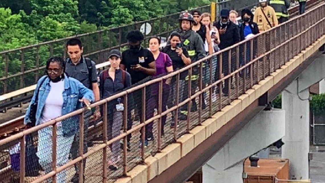 Person struck by Metro Red Line train, 115 passengers evacuated | wusa9.com