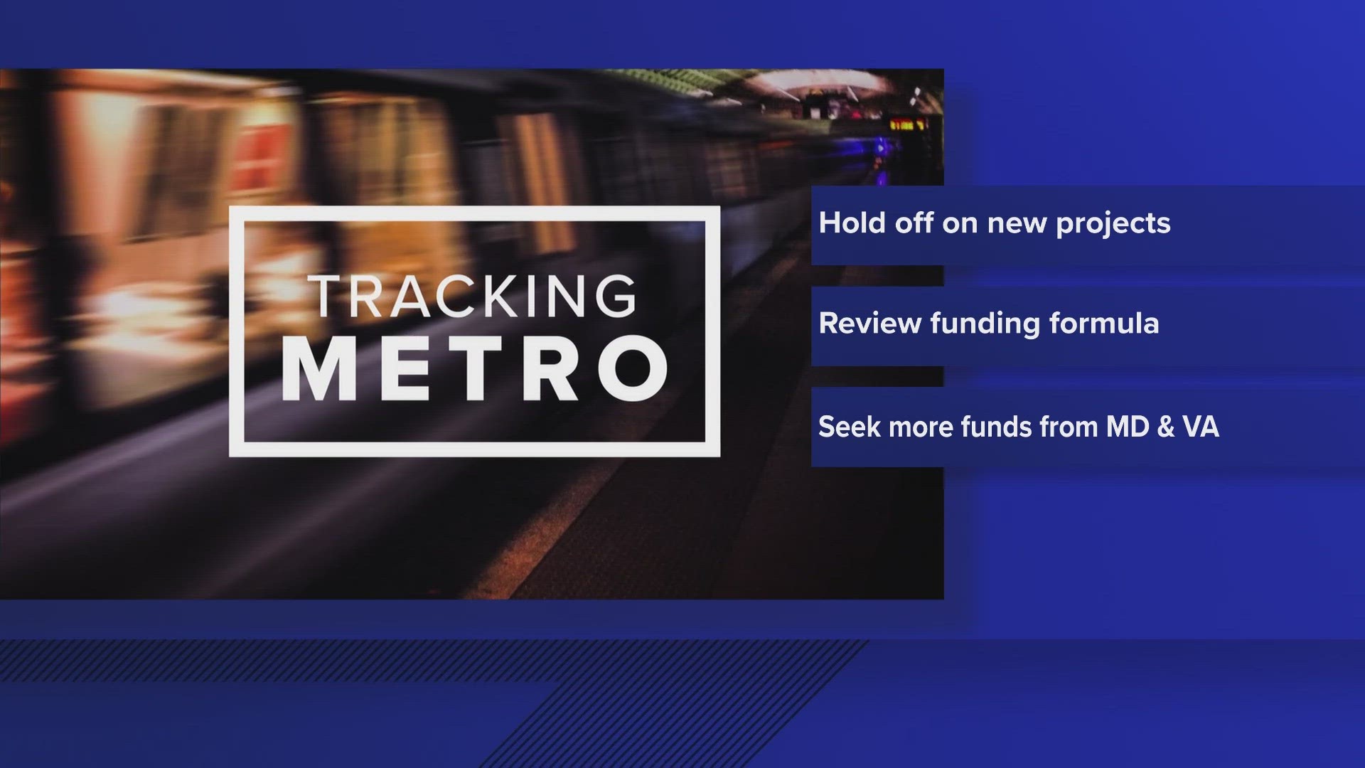 D.C. is offering up an additional $200 million in funding for WMATA on top of what the District already provides, but there are changes they want to see.