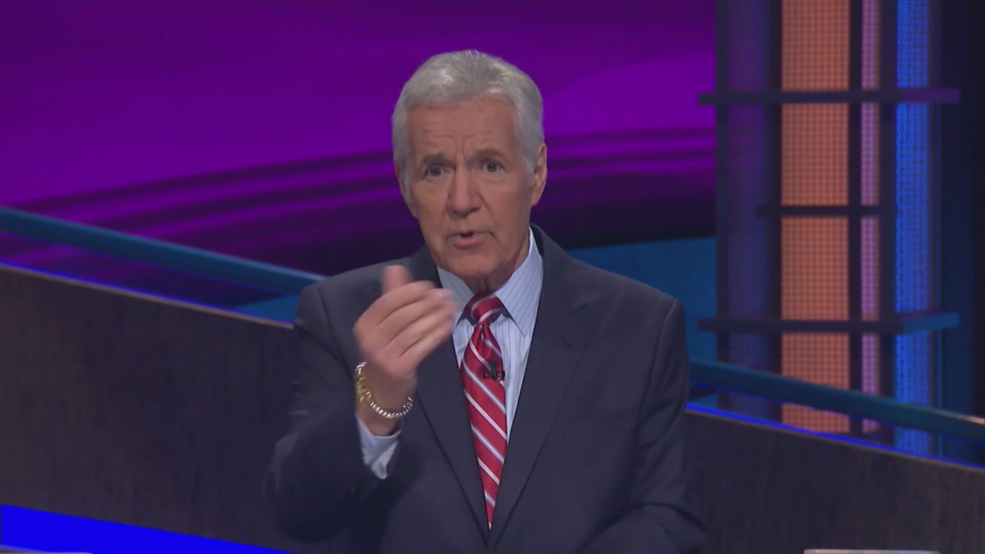 The late Jeopardy Host is getting his own stamp!