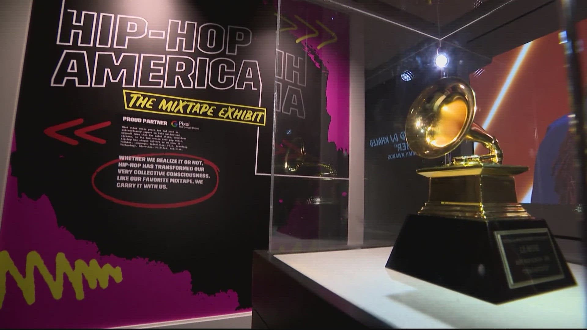 The museum just opened a brand new exhibit dedicated to everything about hop-hop culture.