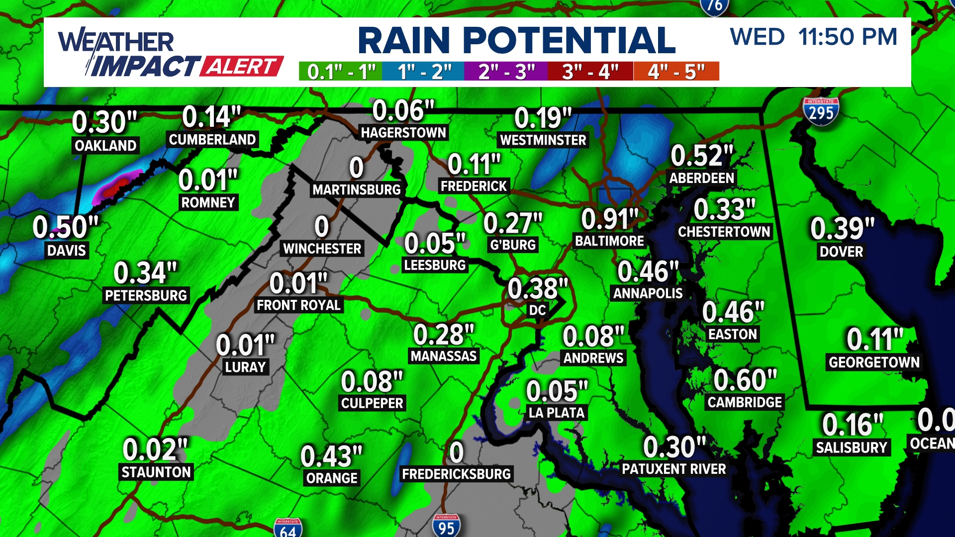 Tracking rain chances in DC, Maryland, Virginia | wusa9.com