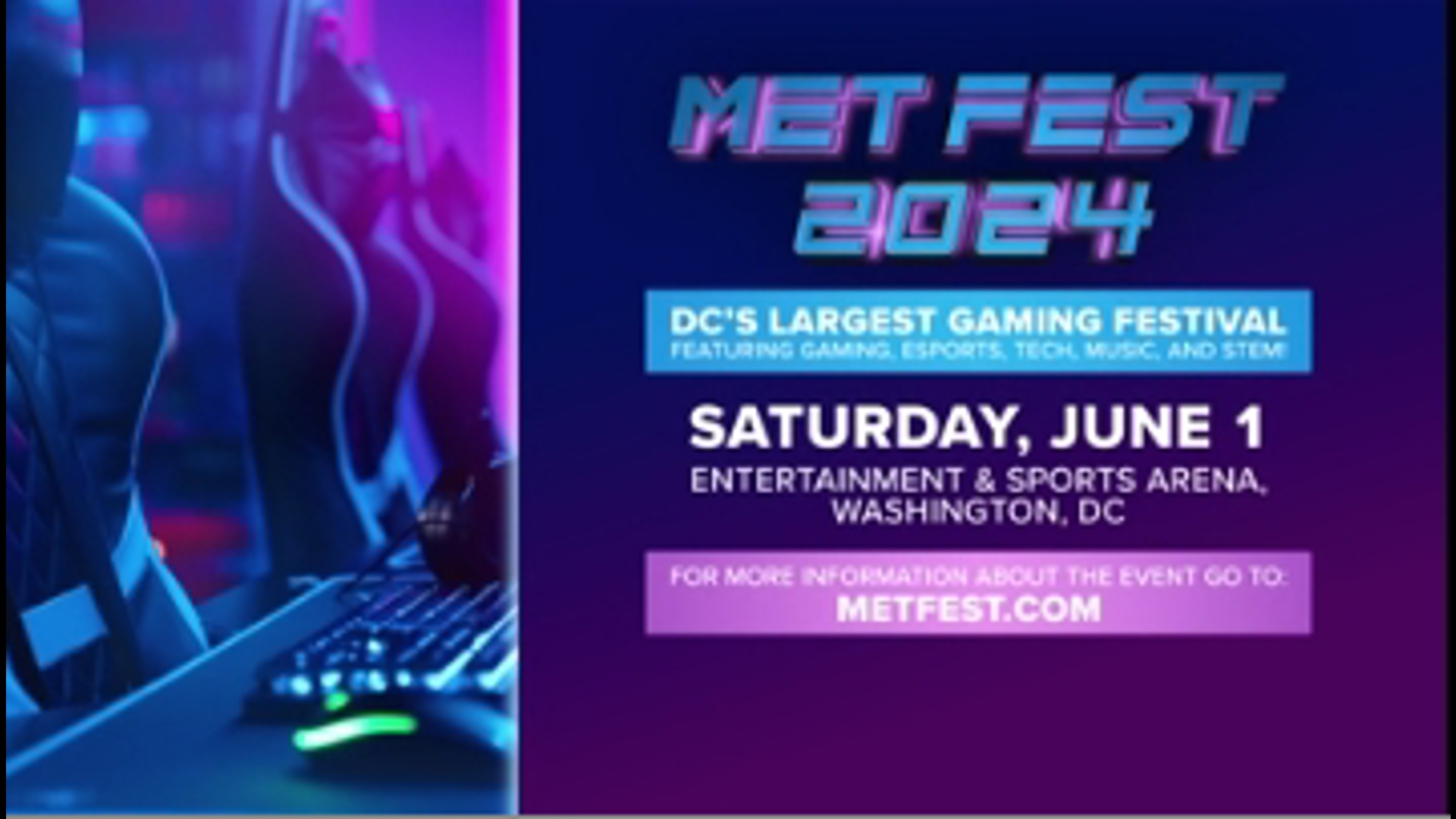 Sponsored by: OCTFME. MET FEST is DC's largest gaming festival and it's happening Saturday, June 1st, 2024! For more info go to metfest.com.