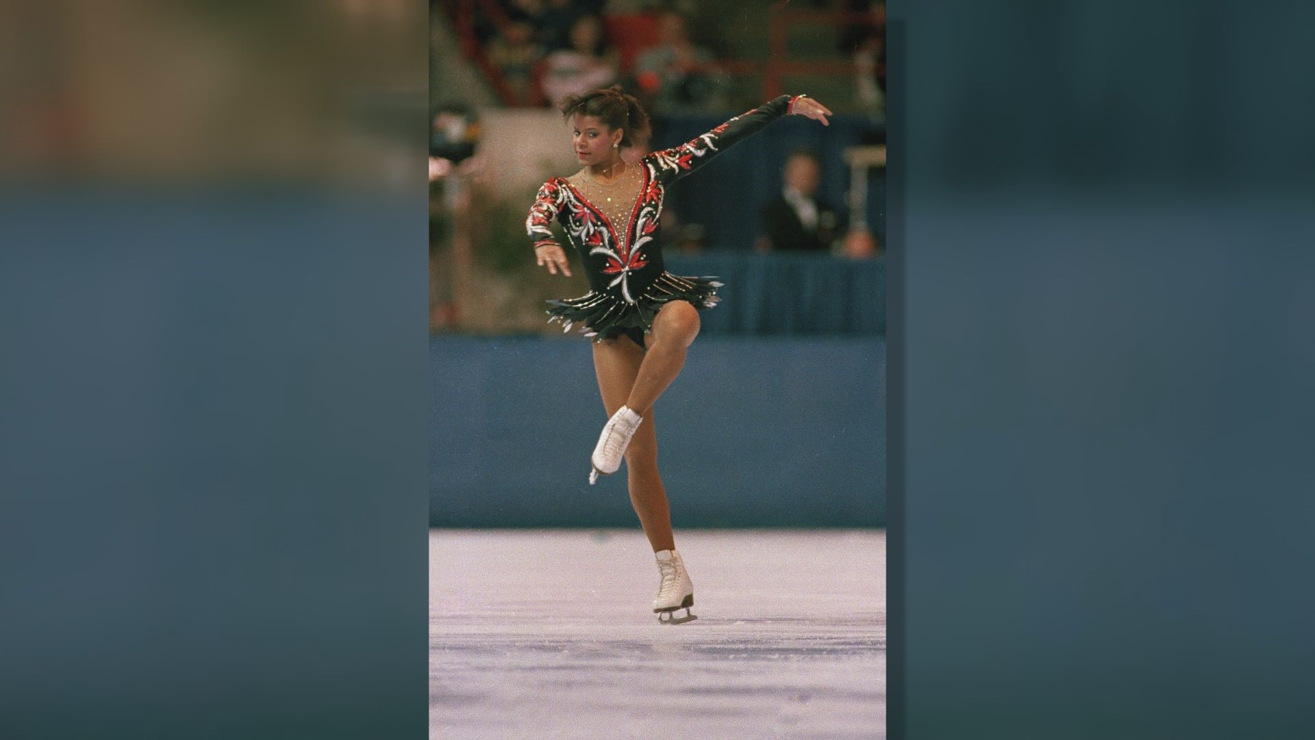 Kristen and Ellen honor Debi Thomas who became the first African-American athelete to win a medal at the Olympic Winter Games in 1988.