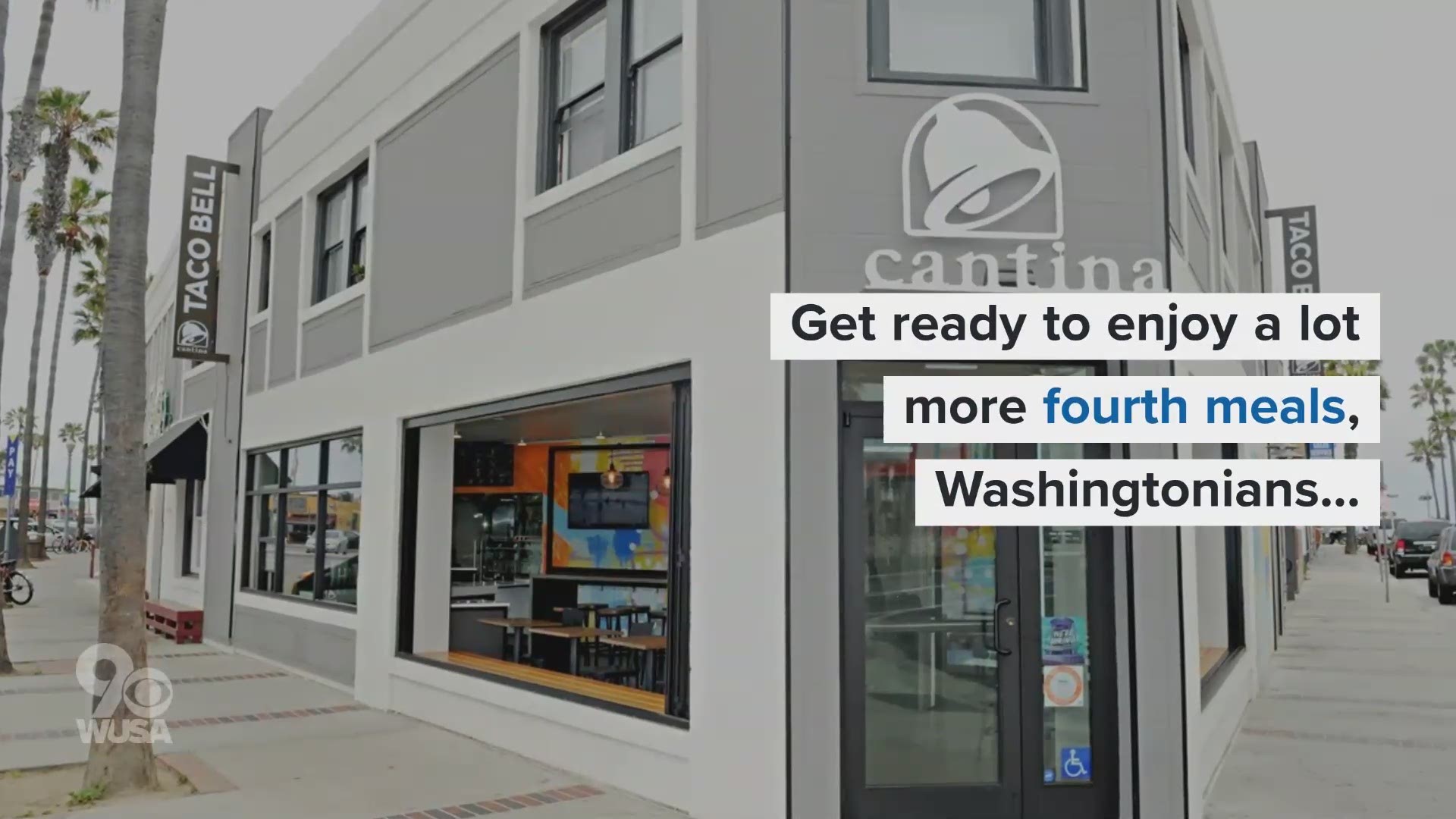 A Taco Bell that serves beer, wine, sangria and boozy slushies is coming to Columbia Heights.