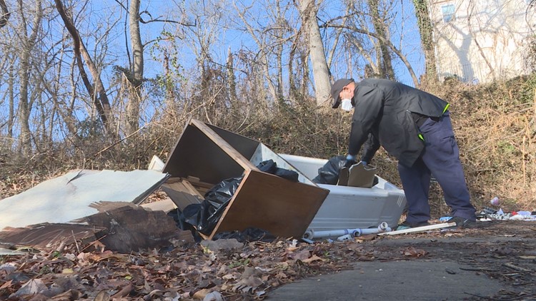 Investigators working to track down illegal dumpers in DC