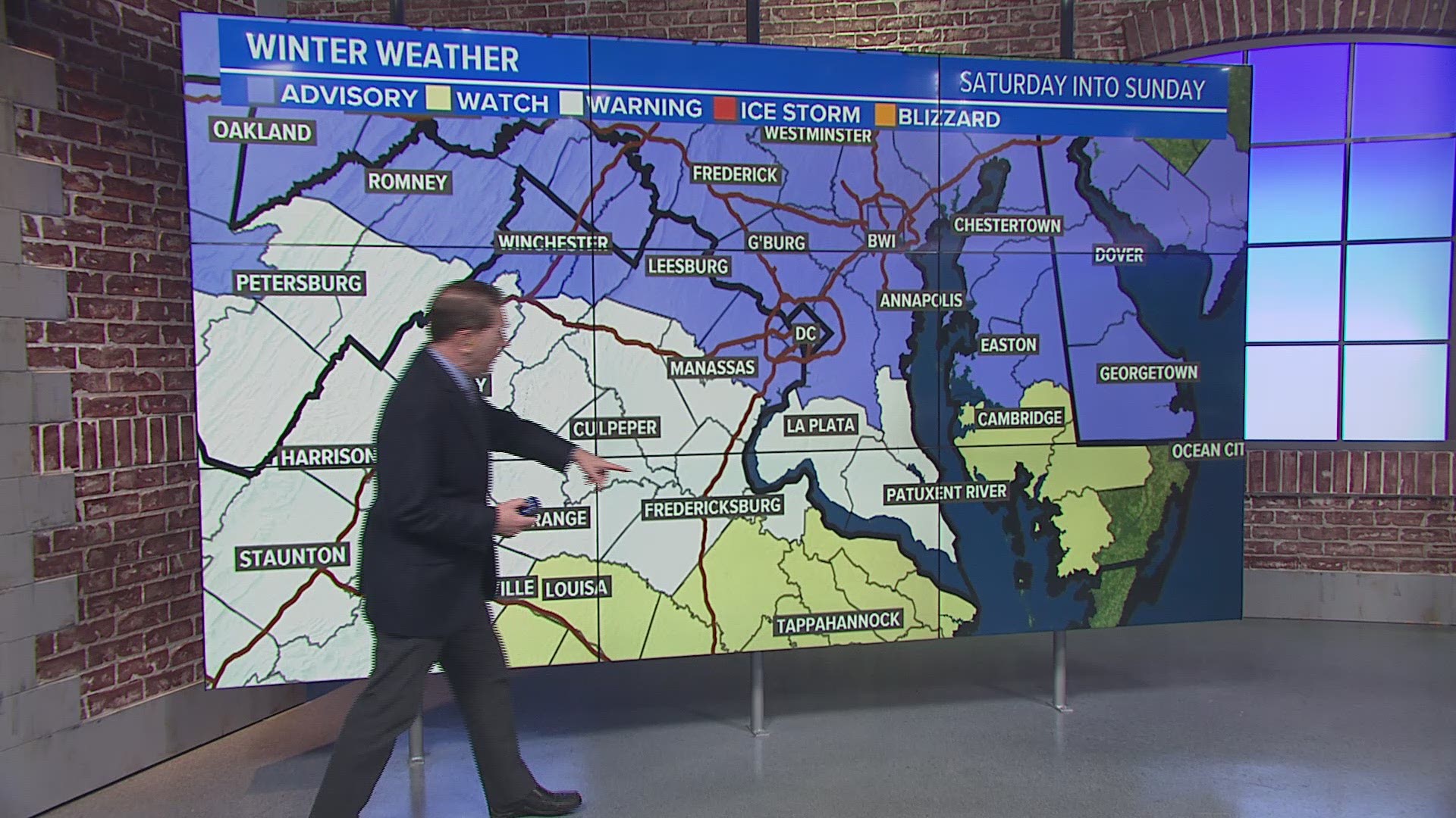Meteorologist Topper Shutt has the latest forecast on this weekend's snow.