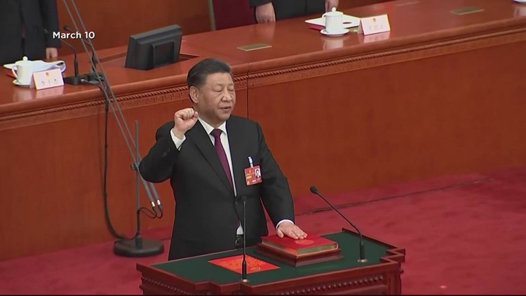 Chinese leader makes state visit to Moscow