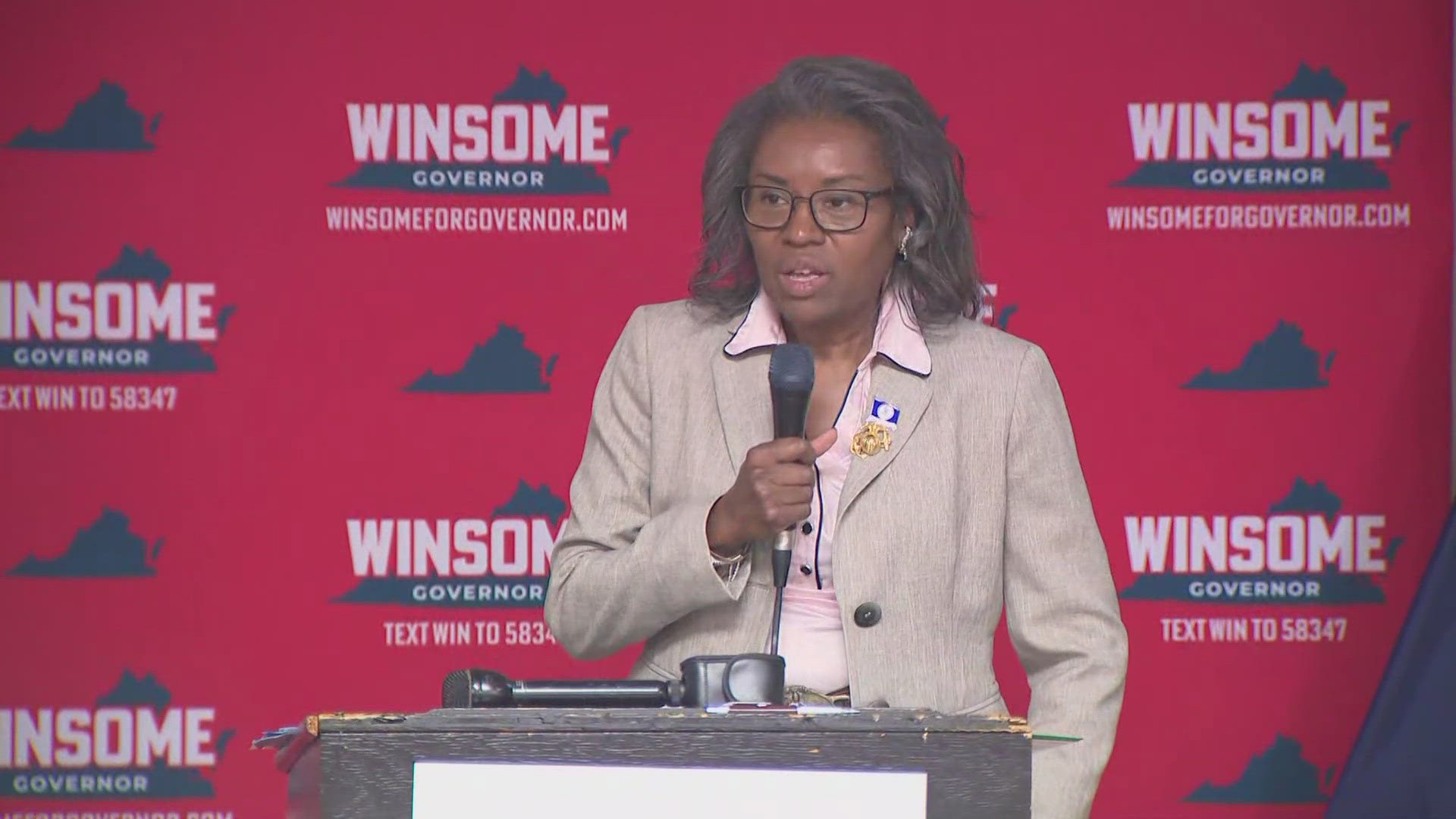 The lieutenant governor launched what she calls her 'Winning Women with Winsome' coalition.