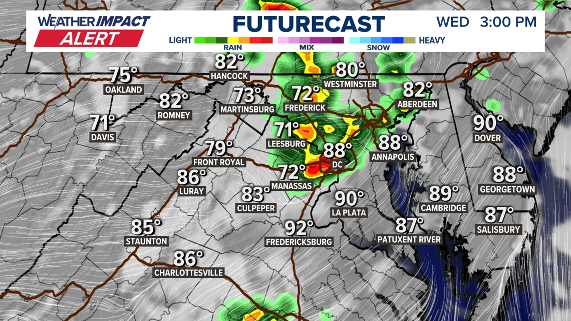 Weather Impact Alert: Daily storms & oppressive heat