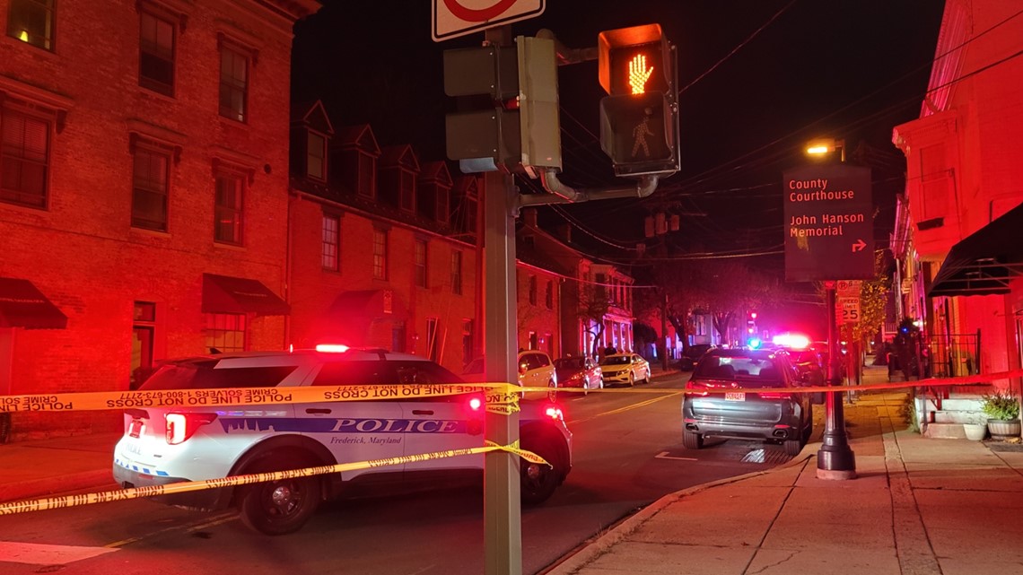 Frederick officer fires gun at 2 suspects shooting at each other