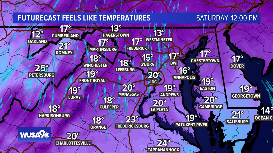 DMV Morning Forecast: Feb. 4, 2022 -- Very very cold and mostly sunny