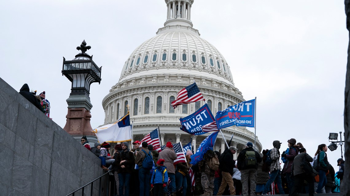 Washington DC curfew unrest capitol building pro Trump rallies