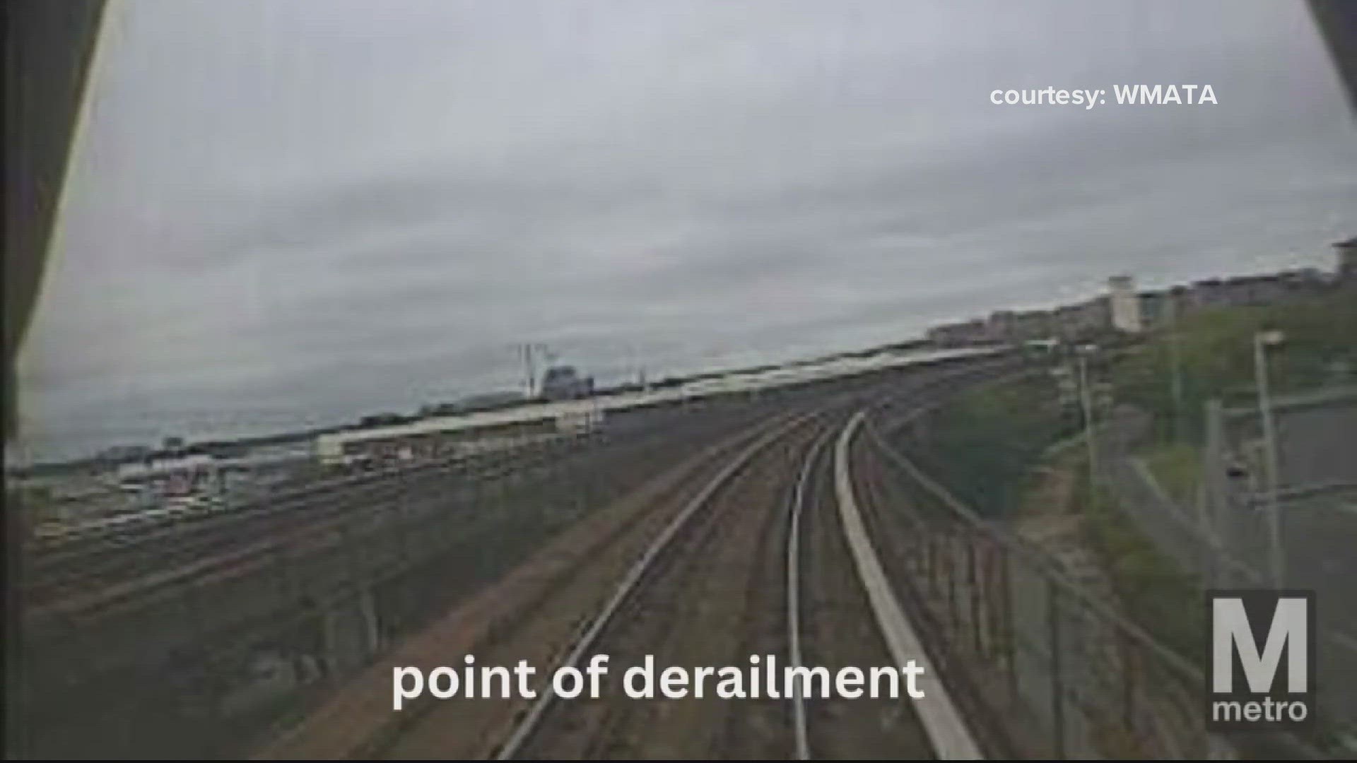 Last month, a train derailed after hitting a brake disc near National Airport.