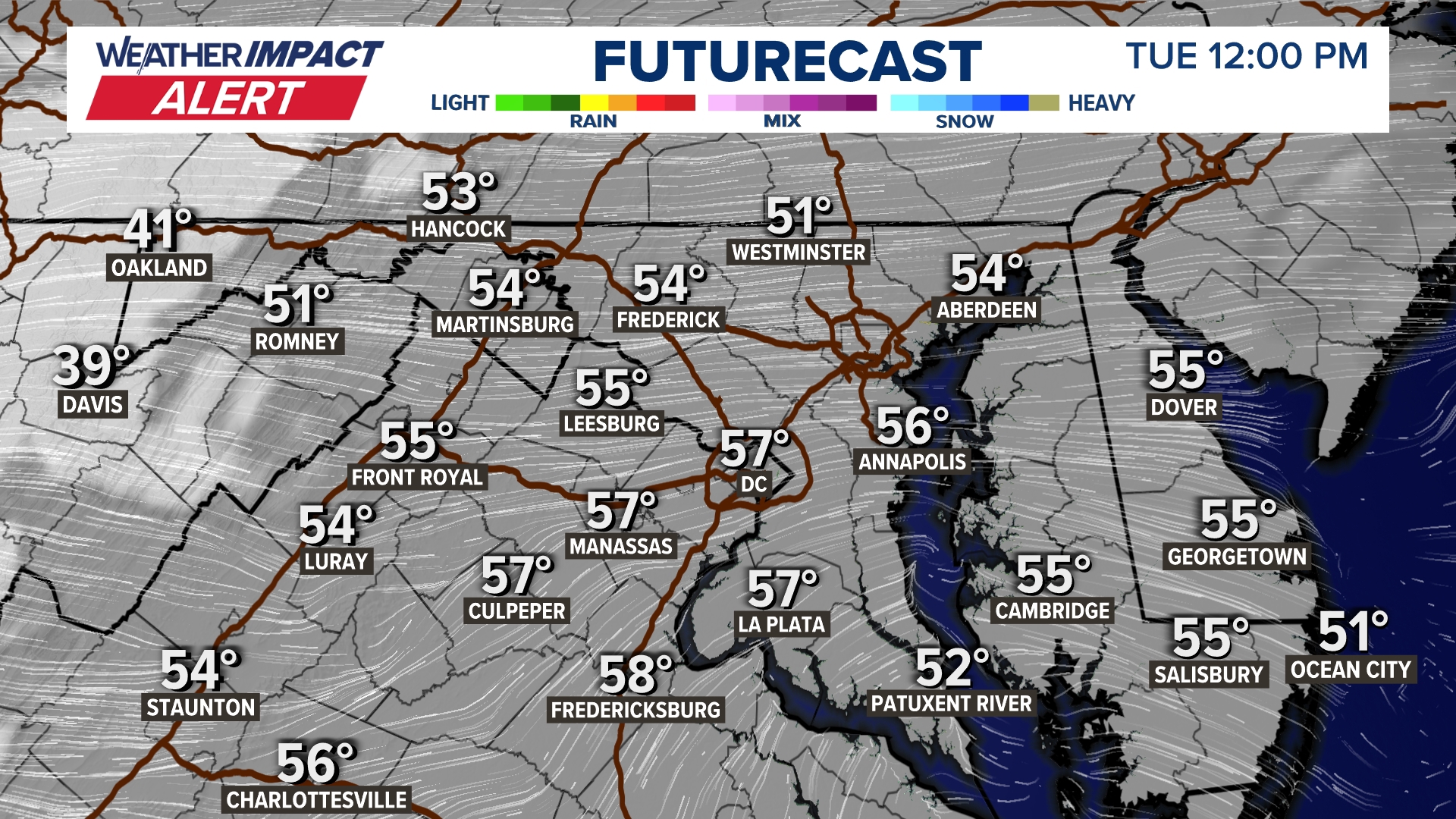 DC Weather | Rain and showers Tuesday evening could slow down your ...