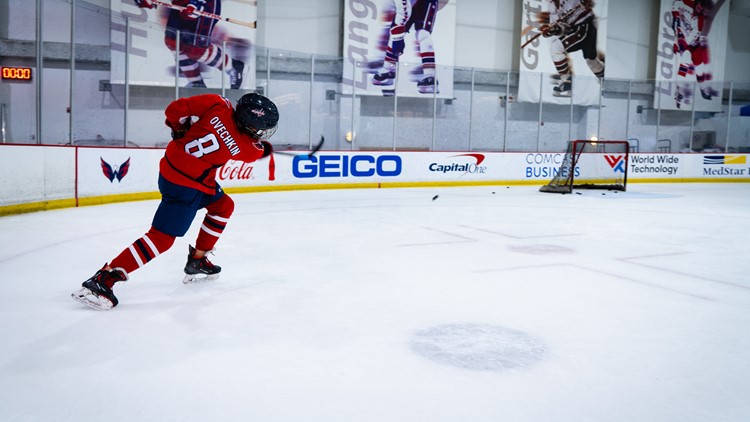 DC region ice rinks install 'Ovi's office' logos | wusa9.com