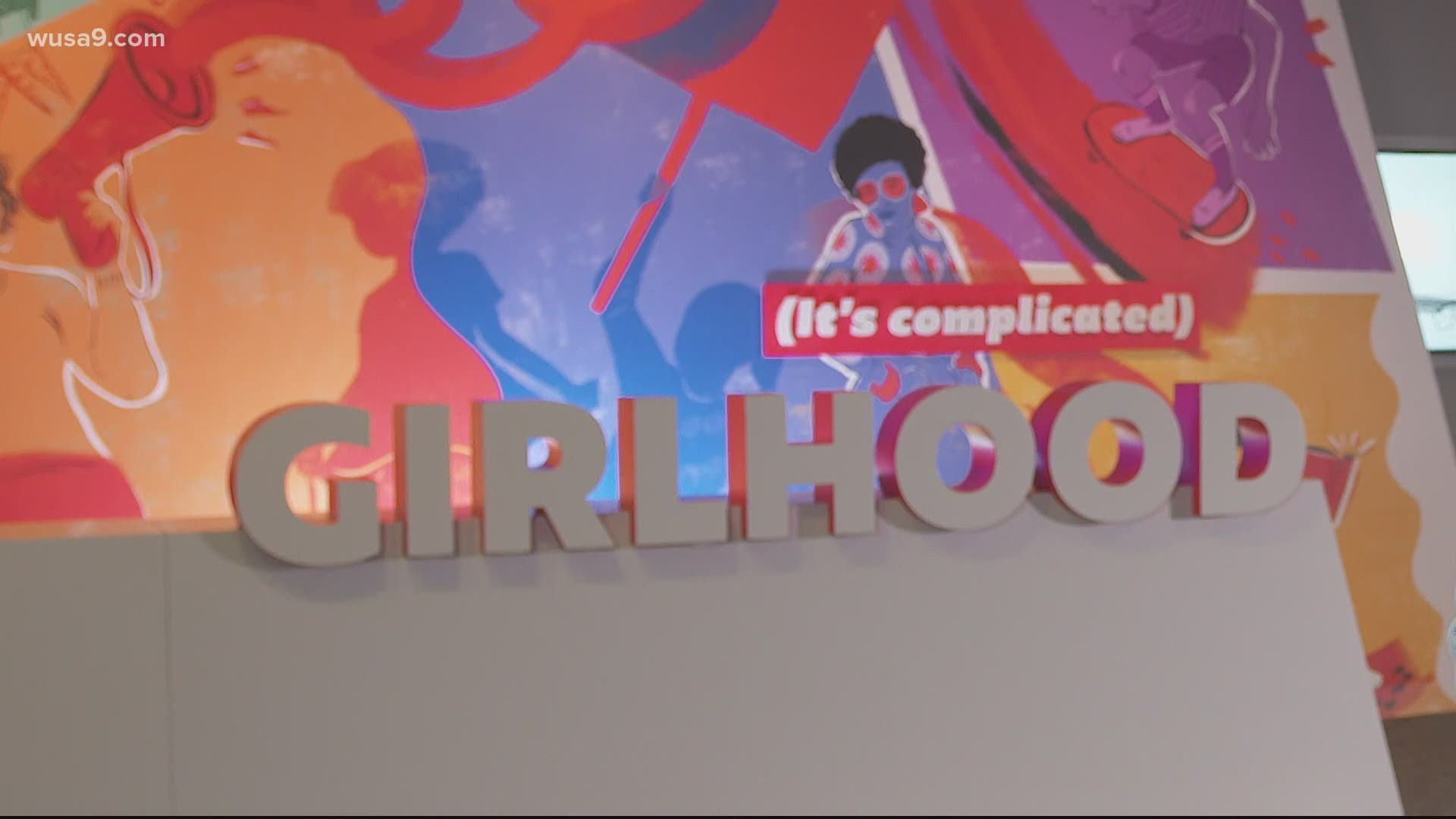 The exhibit is called Girlhood (It's Complicated). It opens Friday.
