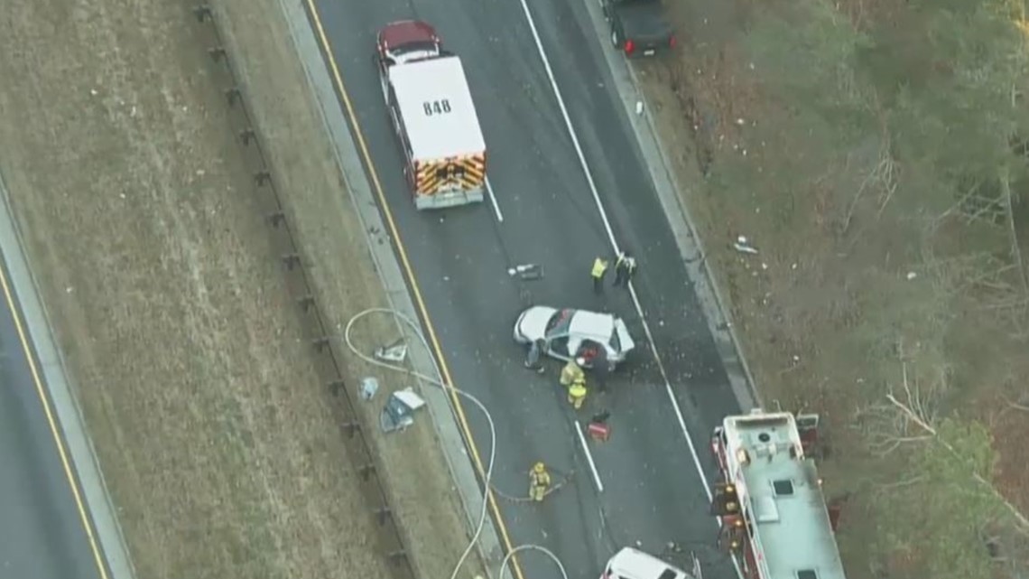 BW Parkway Crash Closes Lanes At Powder Mill Road | Wusa9.com