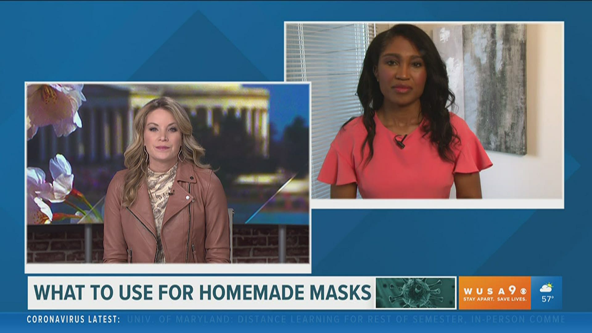 Making homemade masks have been recommendedbut how much protection do you get? Miri Marshall dug into the science of it.