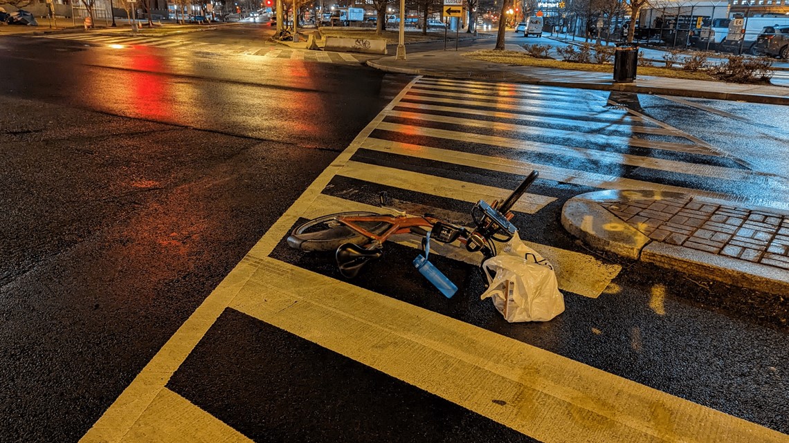 DC biker pushes for safety upgrades after being hit in 'dangerous' intersection