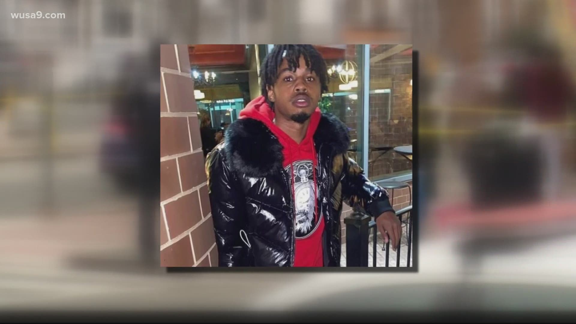 A college senior visiting family was killed in a shooting inside a DC market, while his mom waited in the car. Police need help to find his killers.