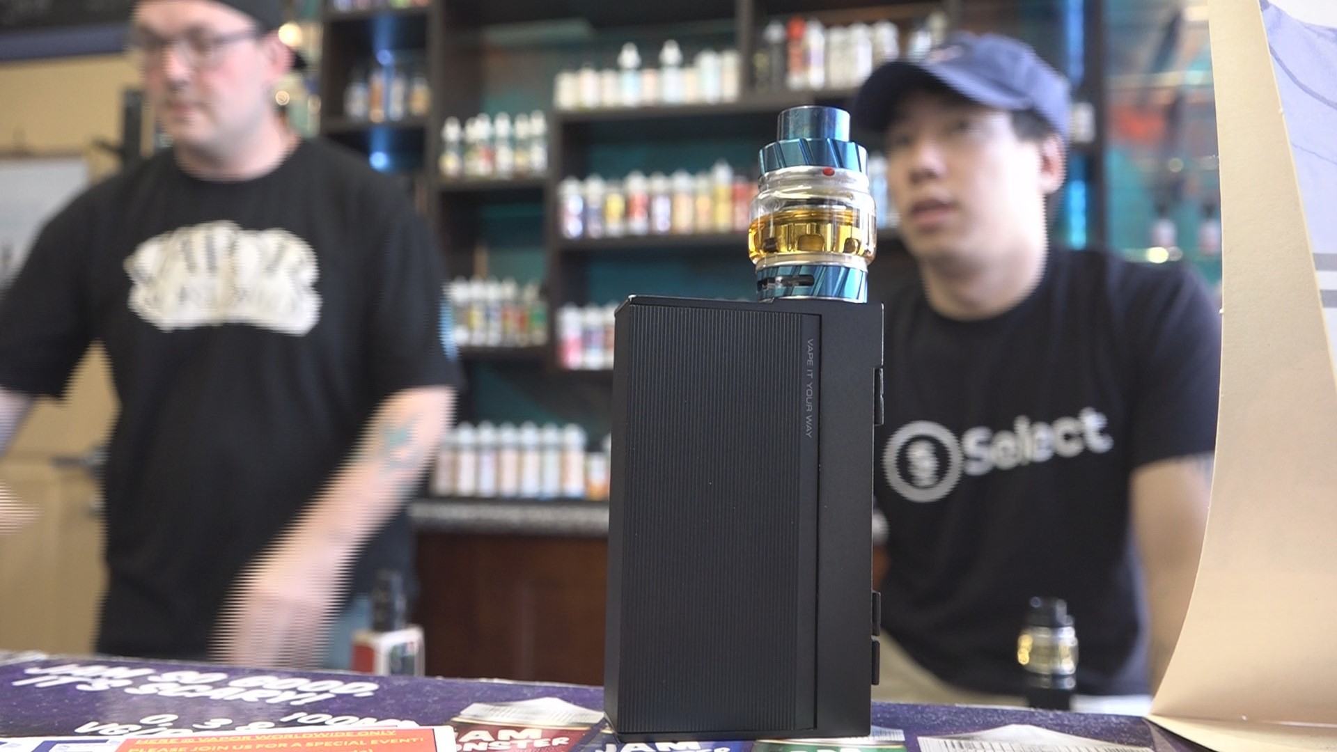 A bill introduced in the Montgomery County Council Tuesday would ban vape shops from operating within a half mile of any middle school or high school.