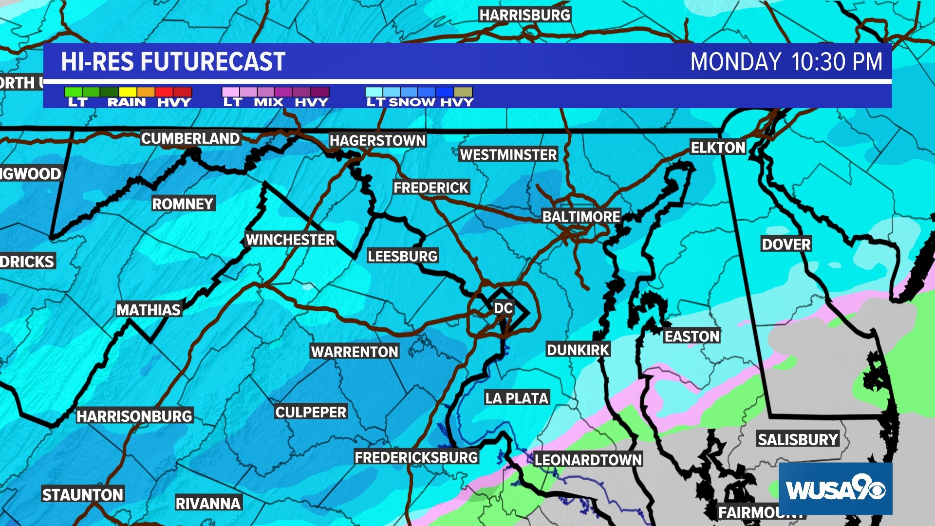 Winter Weather: DMV Snow Forecast Next Week | Wusa9.com