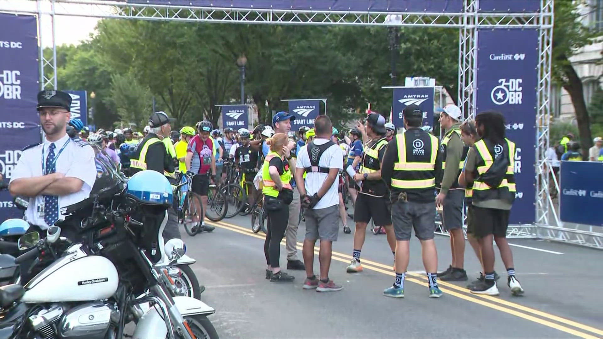 Ricardo Johnson, one of the event organizers, joins WUSA9 Saturday morning to talk about how the annual ride got started and the mission of the event.