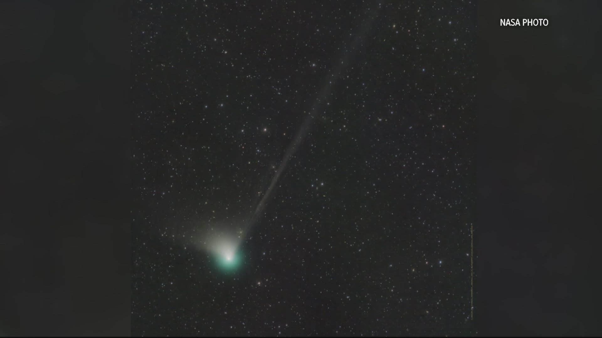 A once in a lifetime comet is rapidly approaching it's closest proximity to Earth and will reach its brightest point in early February.