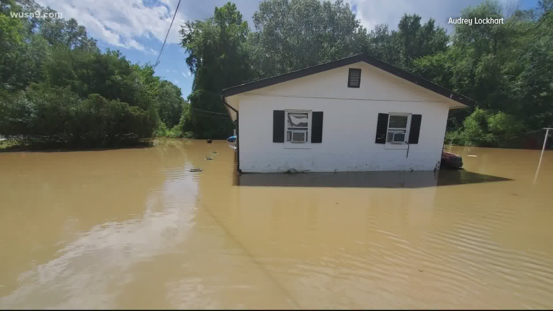 Audrey Lockhart's home was completely flooded by Tropical Storm Isaias. Now, the single mom of three needs help rebuilding before her kids start school.