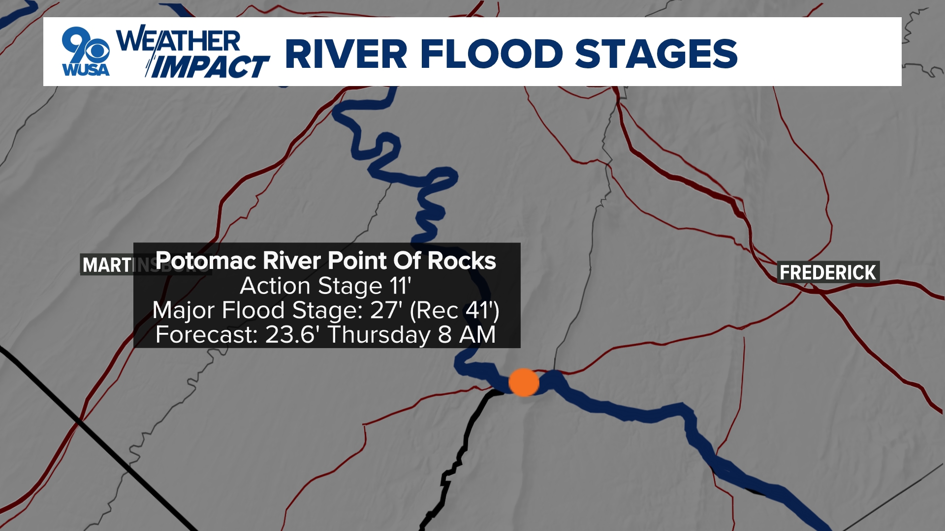 DMV braces for major river flooding amid slow-moving weather system ...