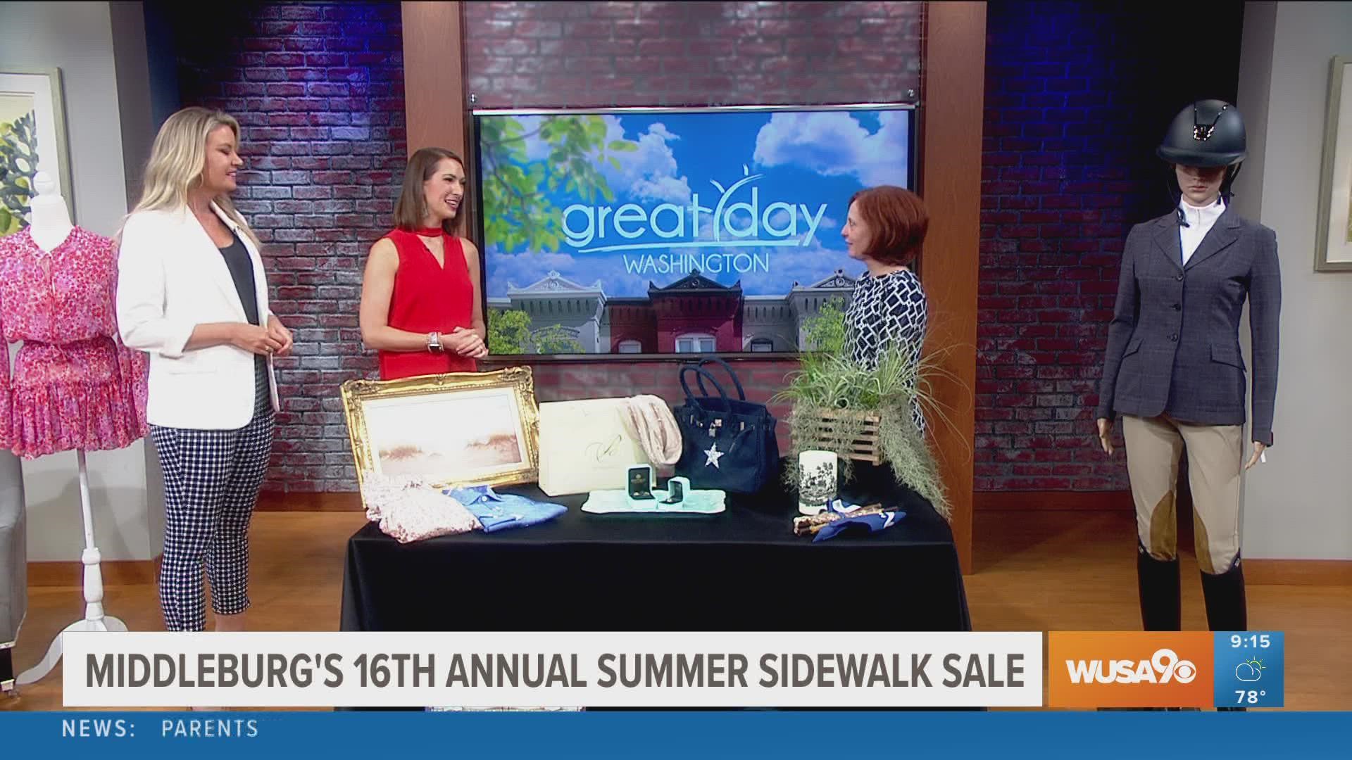 Middleburg is home to unique shops, boutiques, and restaurants. From August 5-7, many of the town’s retailers participate in the 16th annual Summer Sidewalk Sale.